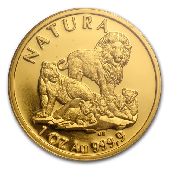 1994 South Africa 1 oz Gold Natura Lion Proof 1994 South Africa 1 oz Gold Natura Lion Proof